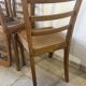 Set of 6 vintage wooden chairs — Monobloc licence assem