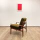 Fauteuil danois Mid-Century en teck par Grete Jalk pour France & Søn, Danemark, 1950s