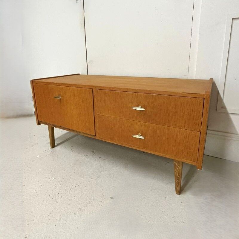 Vintage Scandinavian mini sideboard from the 1960s.