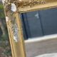 19th century empire mirror with gilded frame 100x115cm