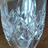 Série de 36 verres coupes cristal taillé/cristallerie de Lorraine
