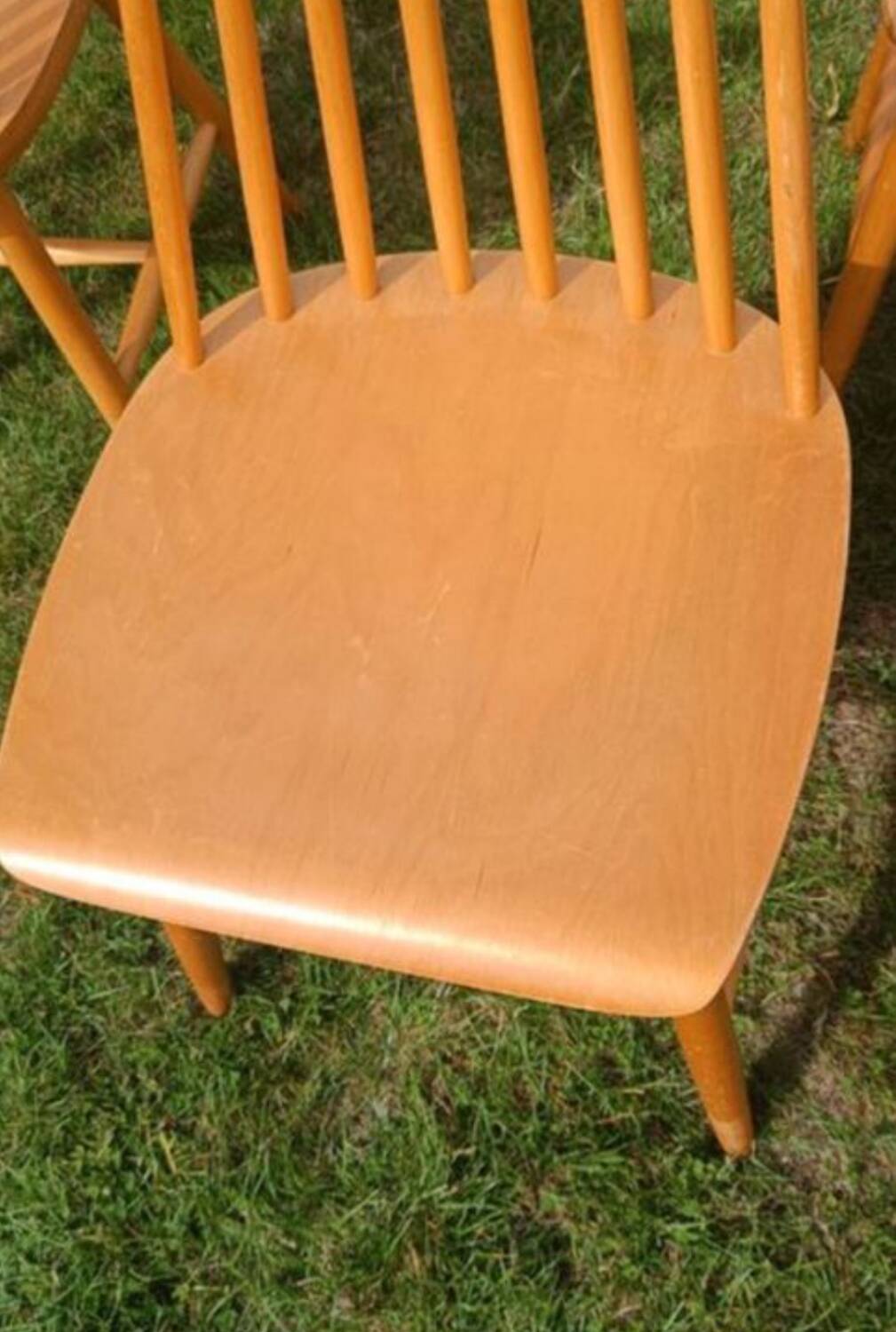 Chaises scandinaves bois