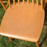 Chaises scandinaves bois