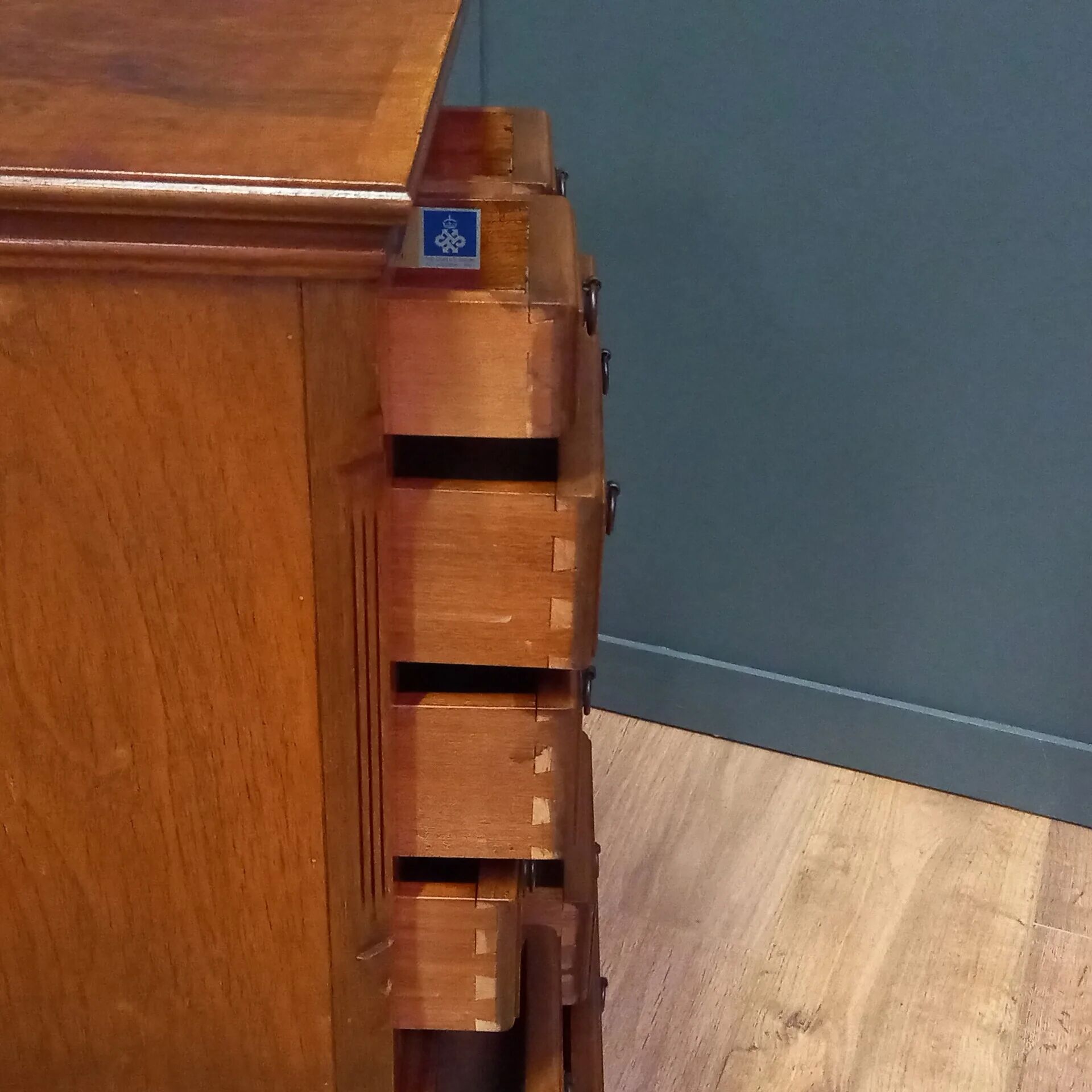 Reprodux tallboy chest on chest dresser - dresser