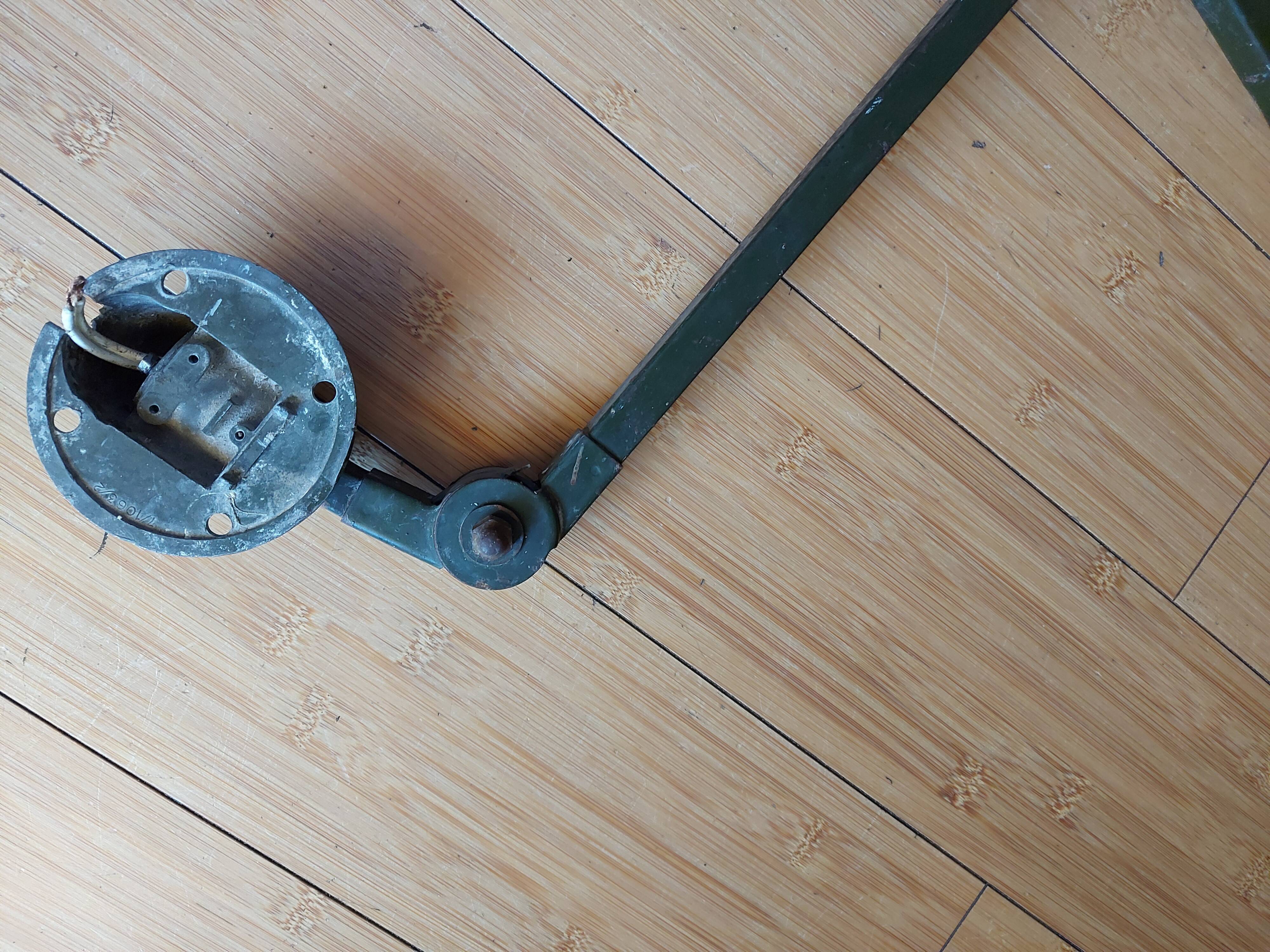 Lampe articulée industrielle des années 40'S Invisaflex