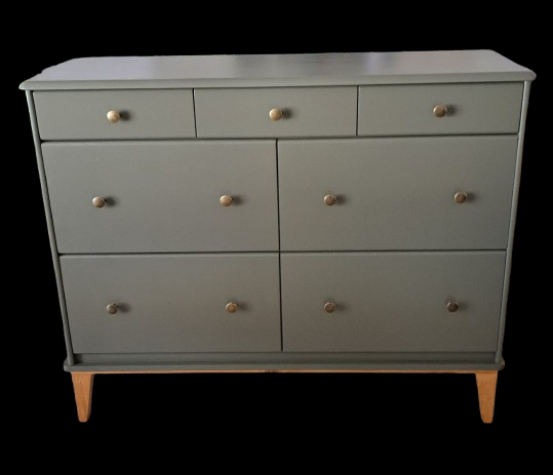 Commode vert Thisted
