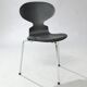 Egg table & ant chairs by Arne Jacobsen, Fritz Hansen