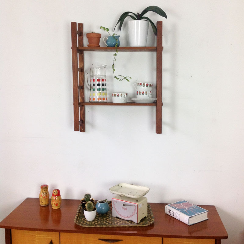 Wooden wall shelf 60