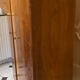 Vintage cabinet 50s feet compass