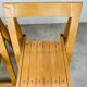 Paire de chaises pliantes par Aldo Jacober, bois, années 60