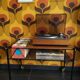 Meuble vinyle vintage années 60/70