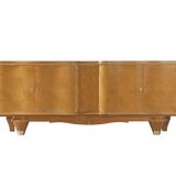 French Art Deco Sycamore Dining Suite in the Style of André Arbus, c. 1940