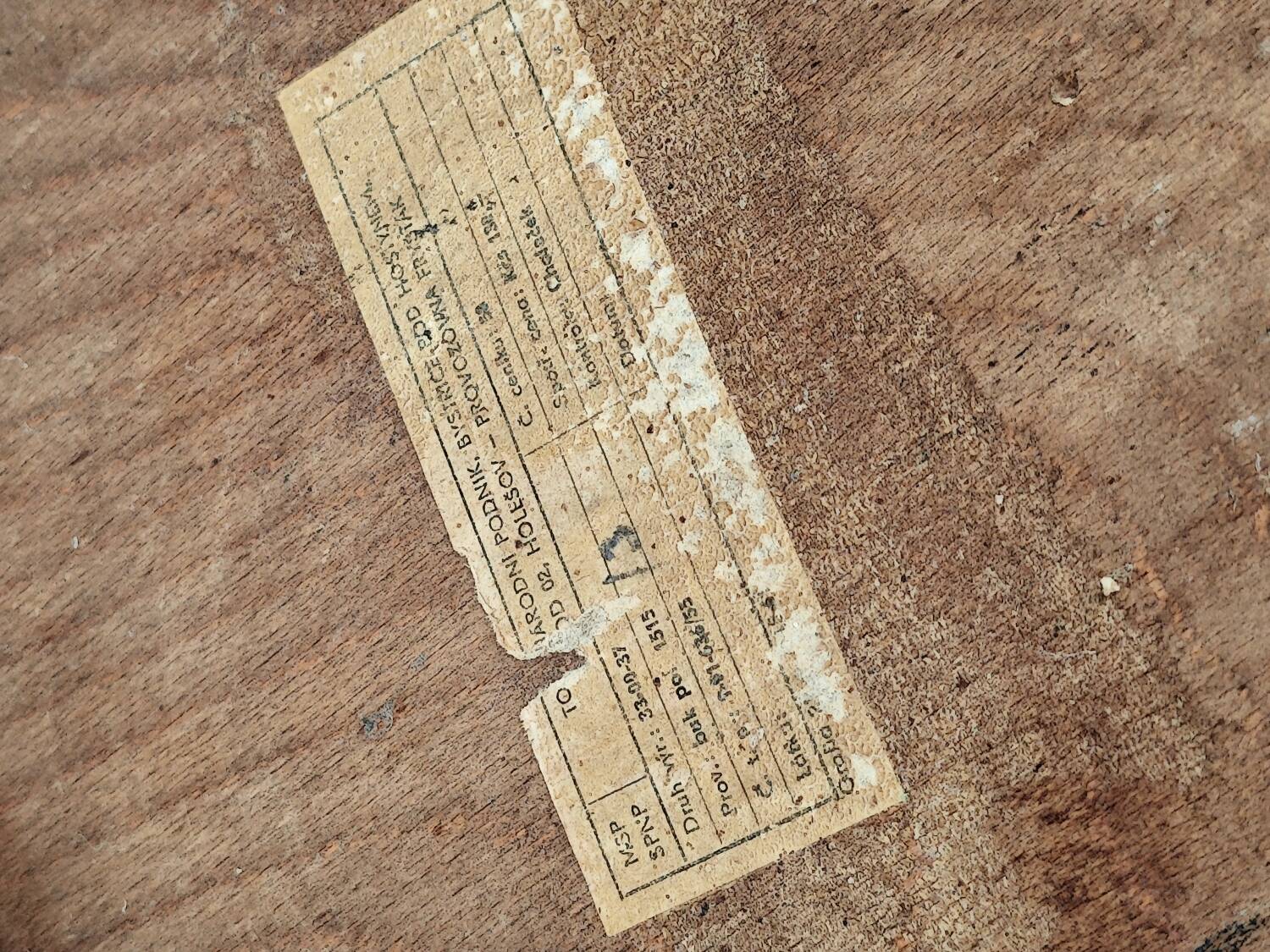 Pair of wooden armchairs by Lubomir Hofmann for Ton (Thonet), 1960