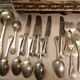Couverts set metal argenté Sandrik