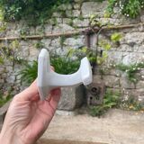 Duo of porcelain hooks