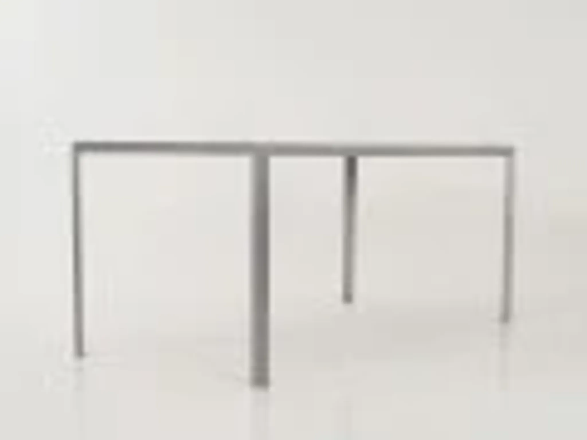 Aluminium desk, Scandinavian design, 1980s, manufacturer: Montana Furniture