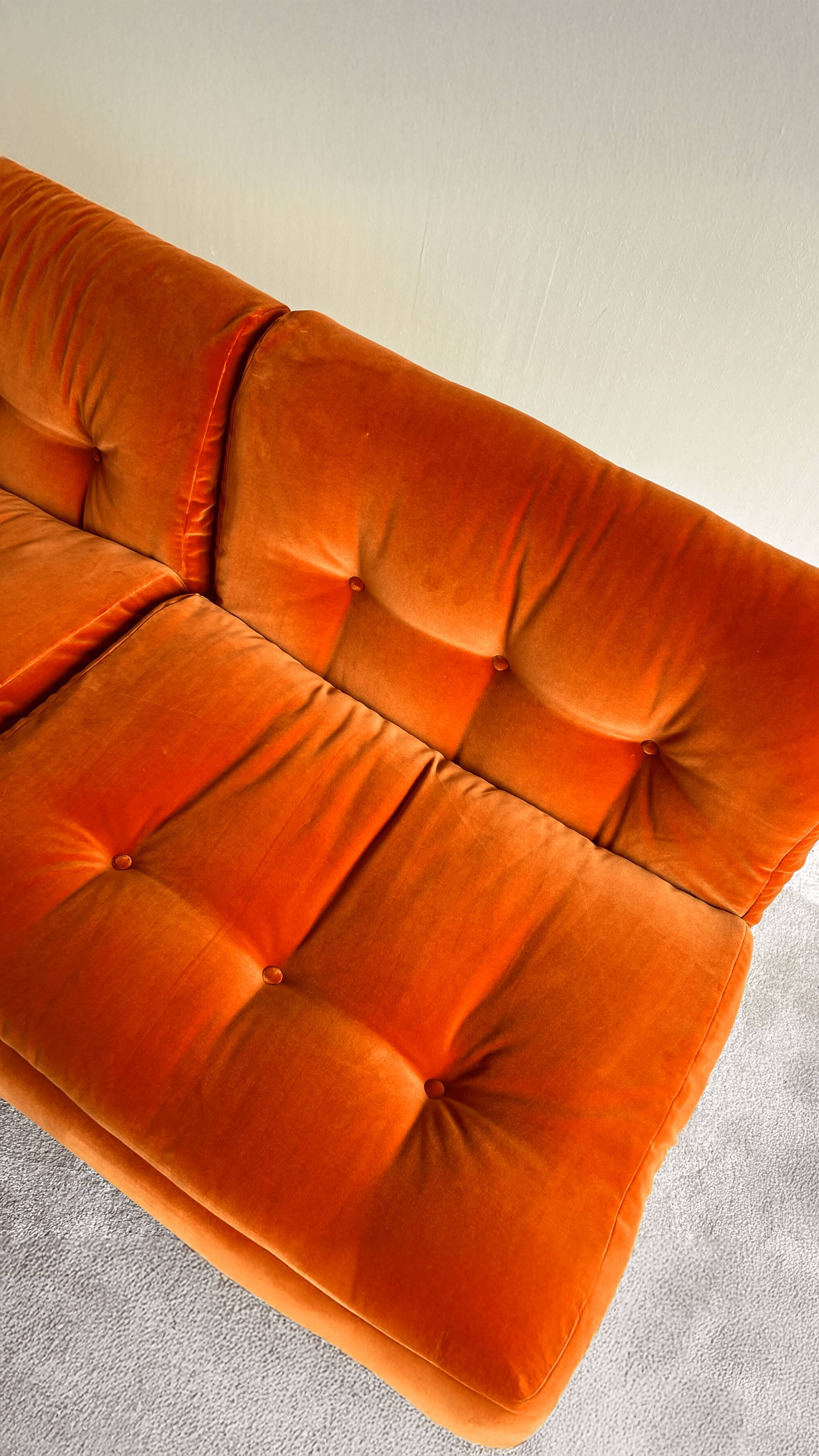 Fauteuil modulable « Amanta » dessiné par Mario Bellini pour B&B Italia, circa 1970