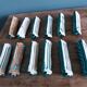 Emerald green braided slip trivet and bottle holder, knife holder