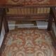 Antique lion head armchair