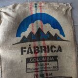 Coffee burlap bag colombia fabrica