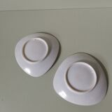 Set of 2 ashtray empty pocket 60s vitnage Plastorex Ornamine France