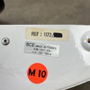 Pair of SCE postmodern wall lights, 1980s