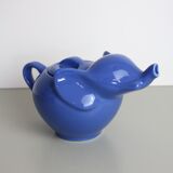 Lipton Blue Elephant Ceramic Teapot