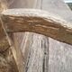 19th-century church pew, 245 cm long