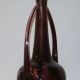 Vase Art Déco en barbotine de De Bruyn