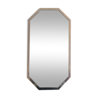 Miroir octogonal biseauté