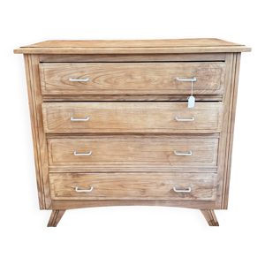 Commode én chêne aérogommée - brut