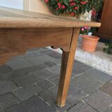 Walnut farmhouse table