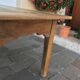 Table de ferme en noyer