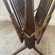Folding magazine rack attributed to Ico Parisi-Italy from the 1950s