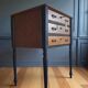 Commode Louis XV vintage – Marqueterie bois de cerisier