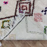 Azilal Berber rug in handmade wool 250 X 140 CM