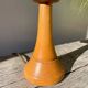 Light turned wood lamp o