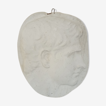 Profile of the Emperor in plaster