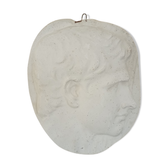 Profile of the Emperor in plaster