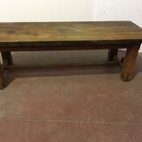 Farmhouse table in solid oak