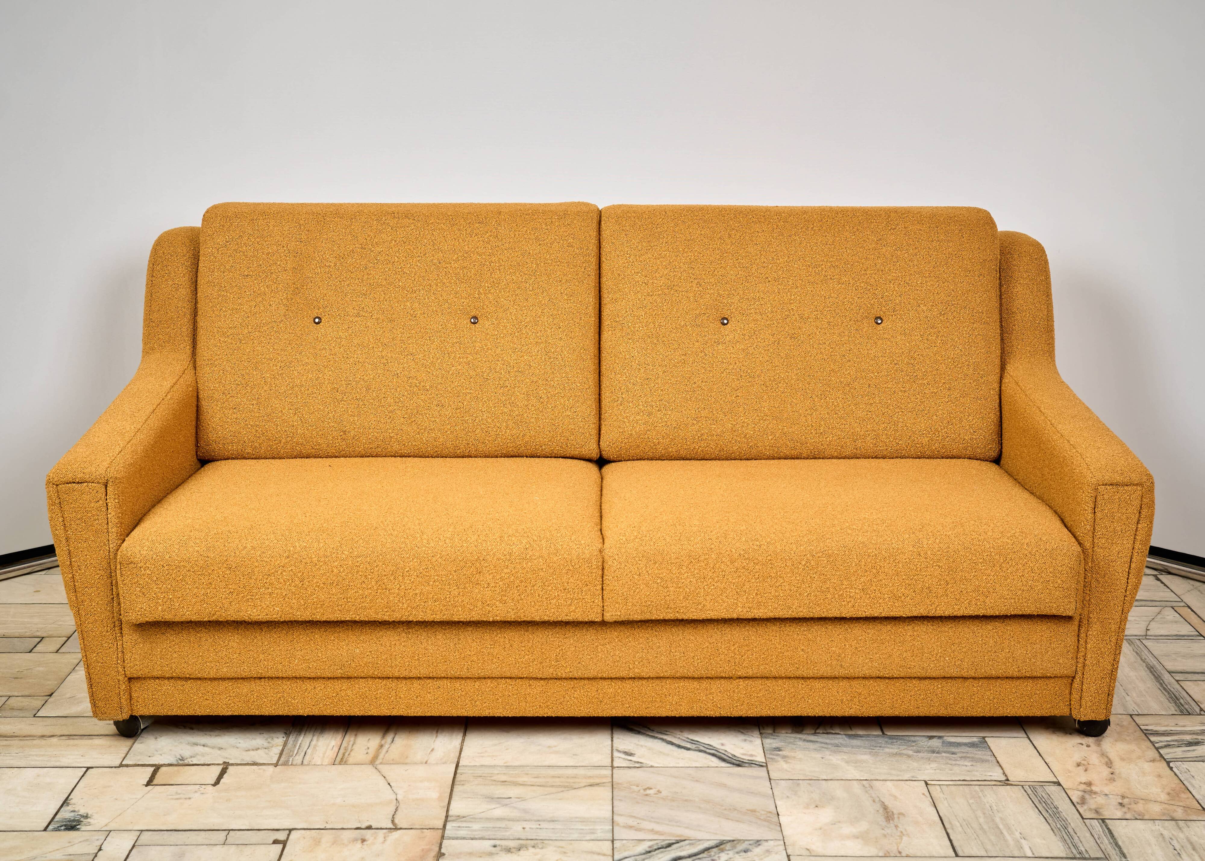 Vintage Two-Seater Sofa, 1970s, Czechoslovakia