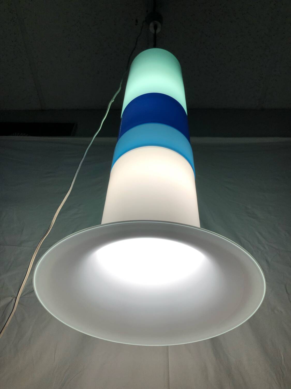 Italian design chandelier from the 70s