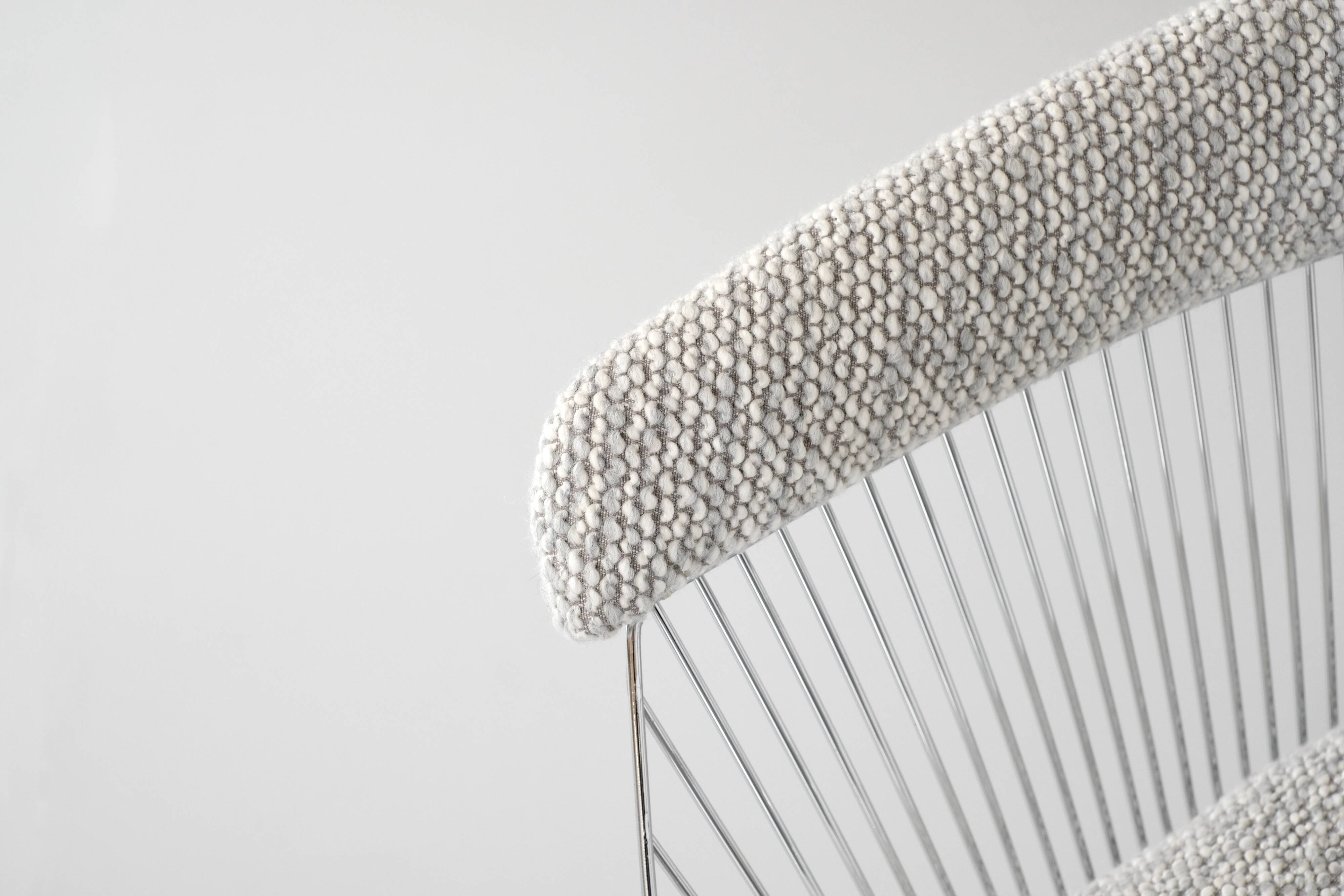 Platner Chair, designed by Warren Platner for Knoll, United States, 1966.