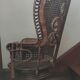 Large Armchair Peacock Emmanuelle/vintage rattan