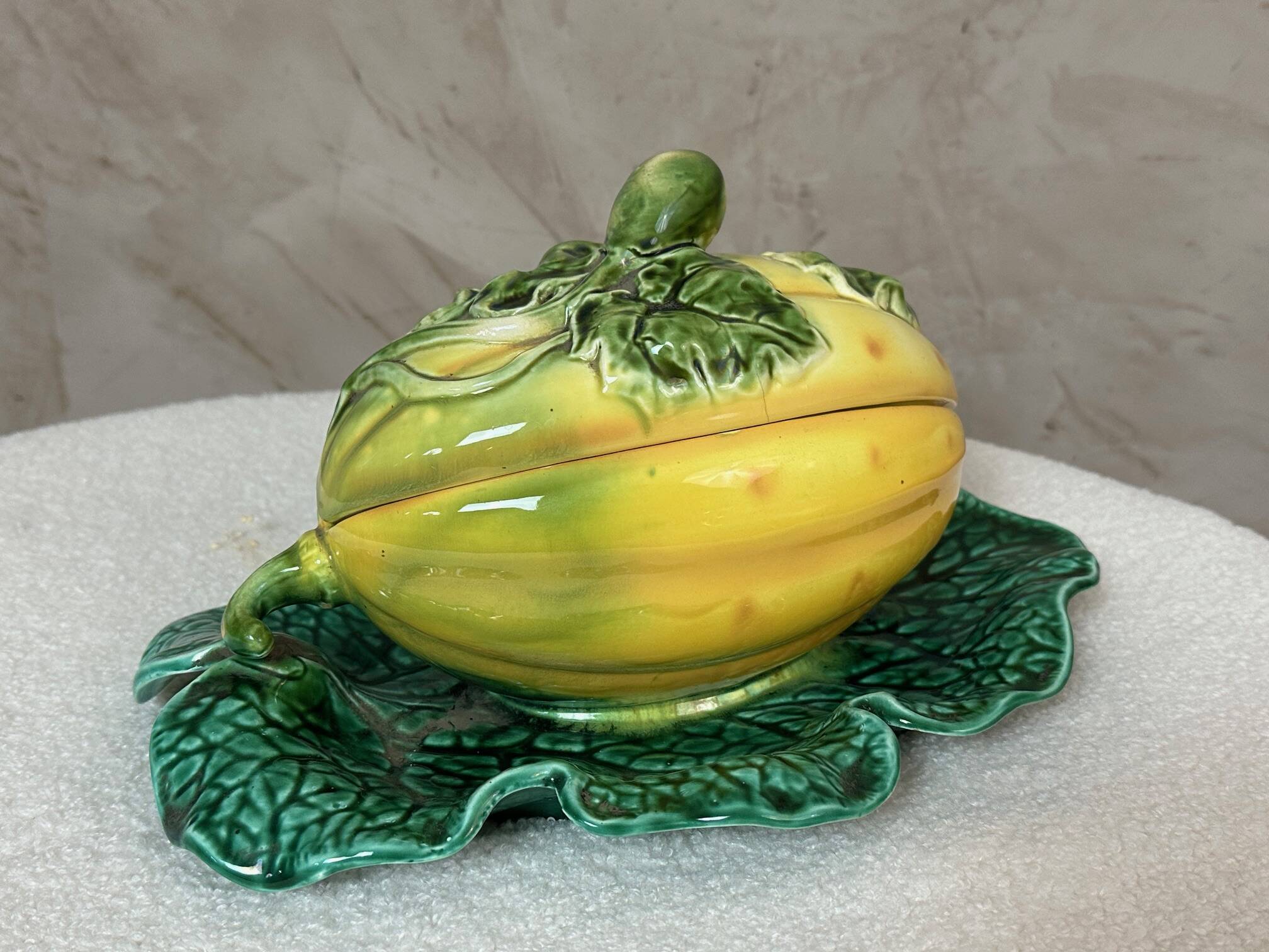 Sarreguemines soup tureen