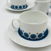 Service Café Porcelaine Thomas Germany Medaillon 70s