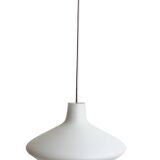 1960's White Opaque Ceiling lamp