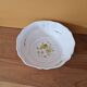 Henriot in Quimper - Glazed terracotta salad bowl with green flower decoration