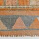 3x11 Orange & Green Oriental Vintage Runner Rug, 85x347Cm