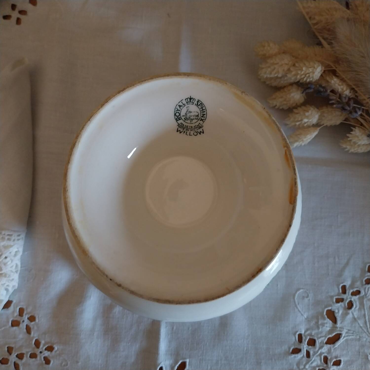 Large bowl from the Royal Sphinx Willow model buffet.